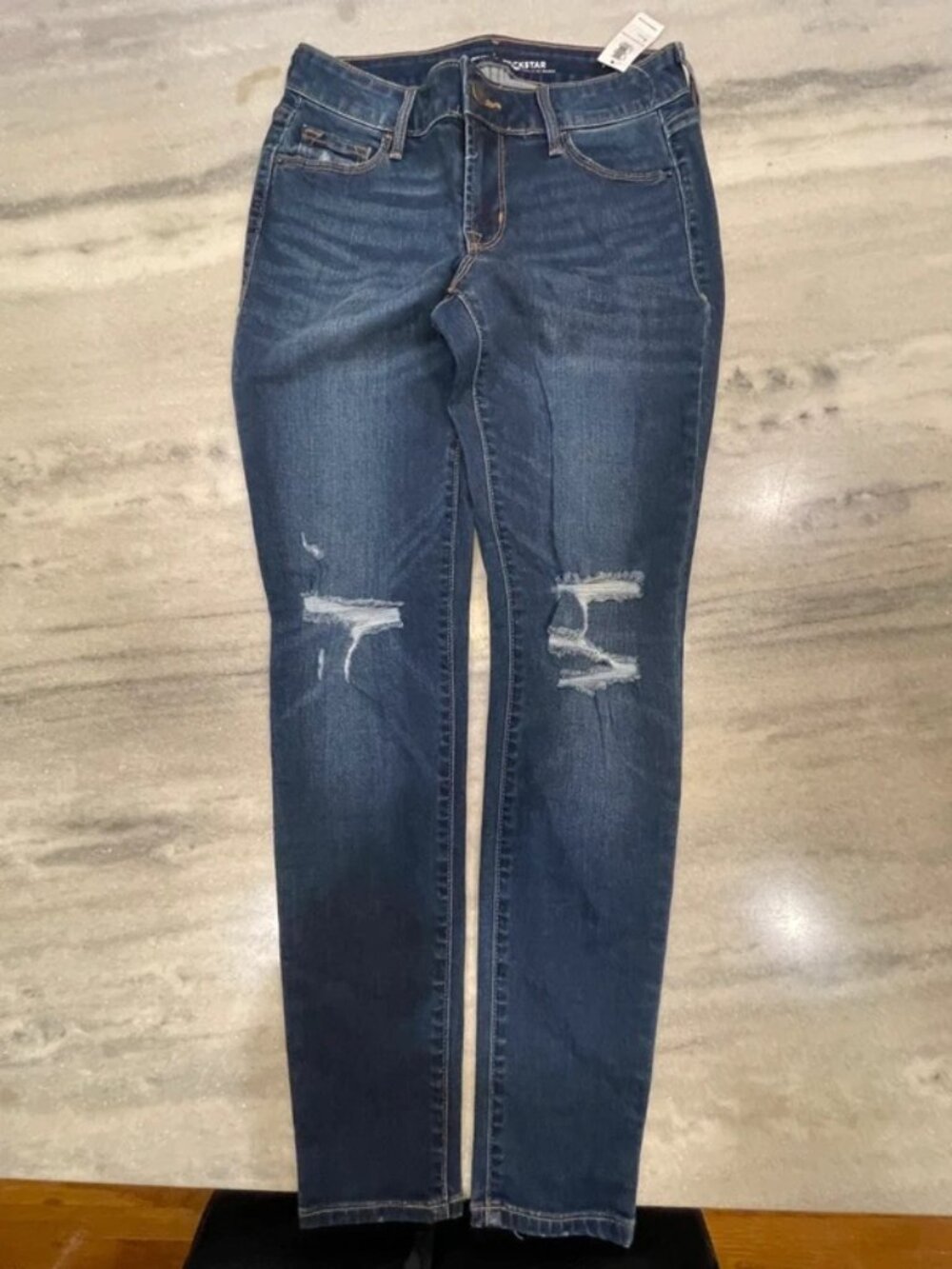 Old Navy Women’s Rockstar Mid-Rise Skinny Jeans 2 Petite NWT